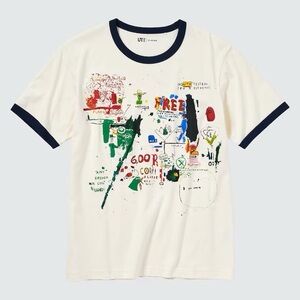 NWOT Basquiat Graphic T-Shirt - Limited Edition Uniqlo Artist Series